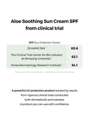 Aloe Soothing Sun Cream  SPF50+/ PA+++